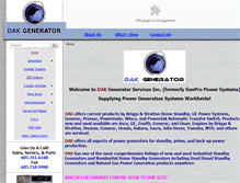 Tablet Screenshot of genpropower.com